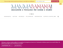 Tablet Screenshot of mammabanana.com